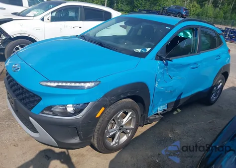 2022 Hyundai Kona Sel z USA, uszkodzony, nr VIN KM8K6CAB6NU912989